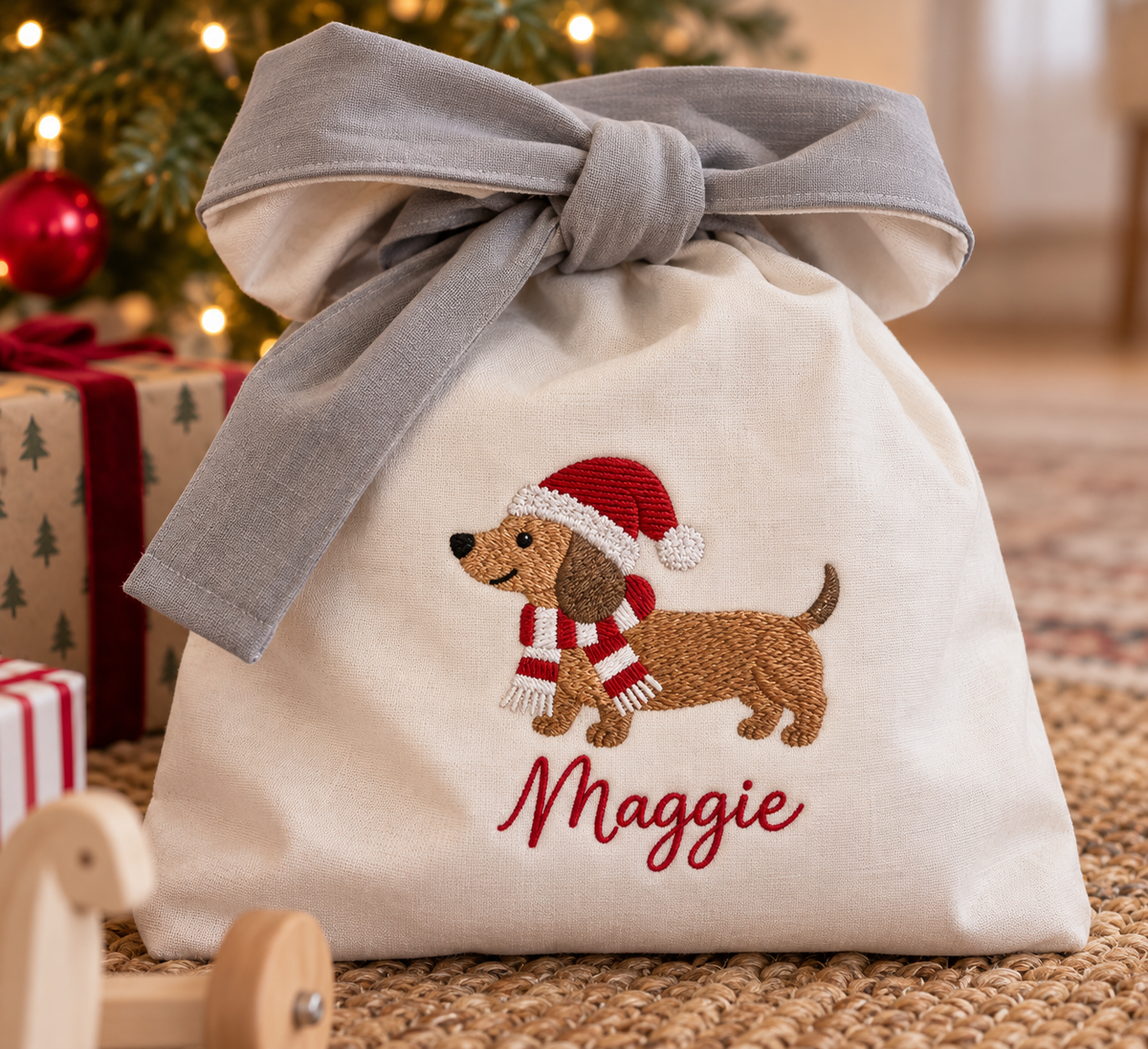 Personalised Christmas Gift Bag