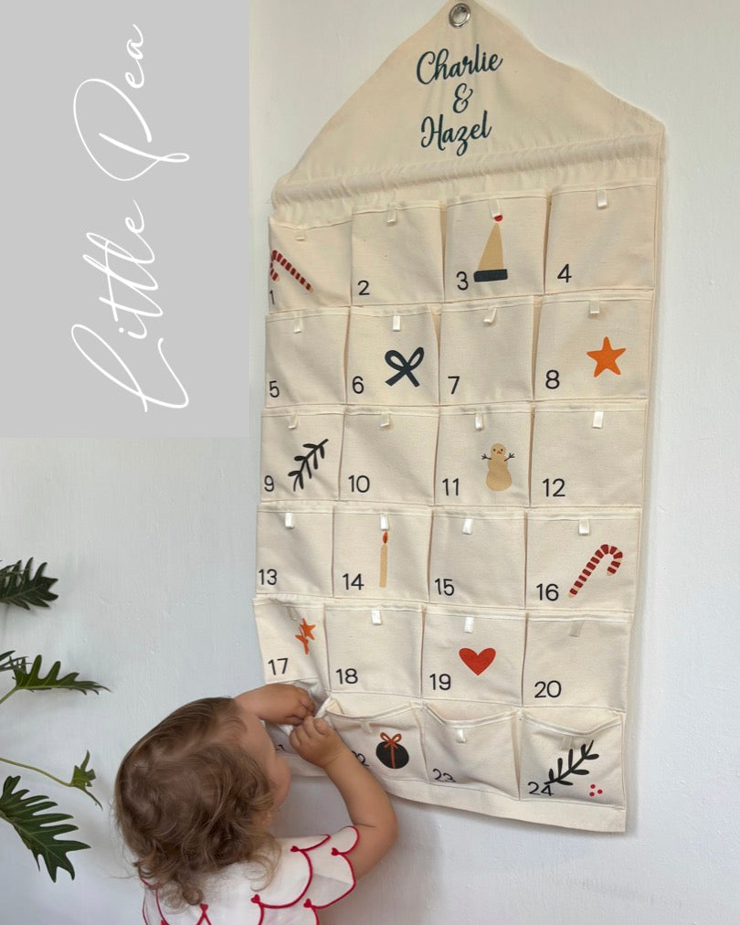 Personalised Fabric Advent Calendar