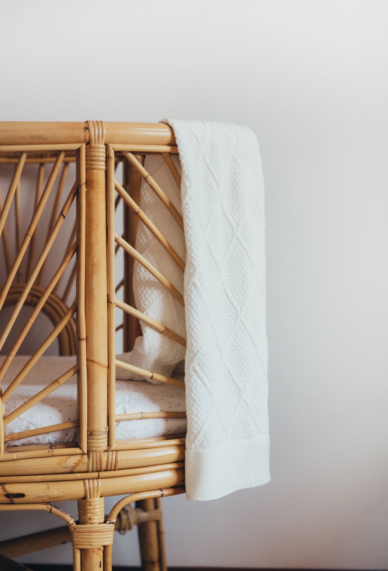 Diamond Knitted Blanket