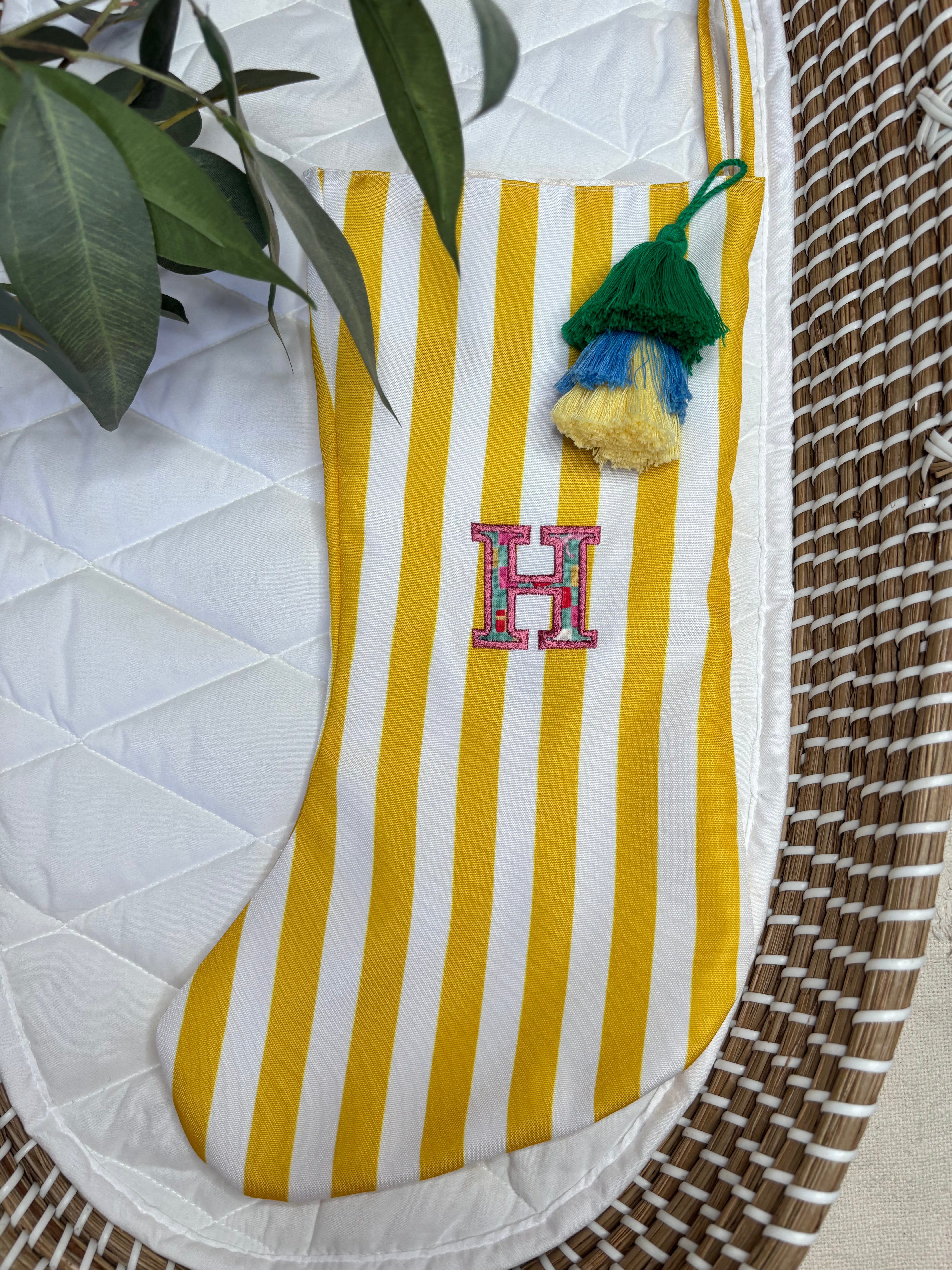 Striped Christmas Stockings