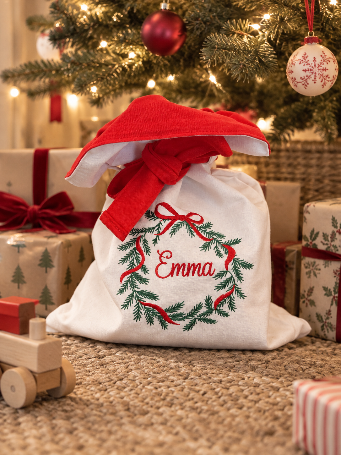 Personalised Christmas Gift Bag