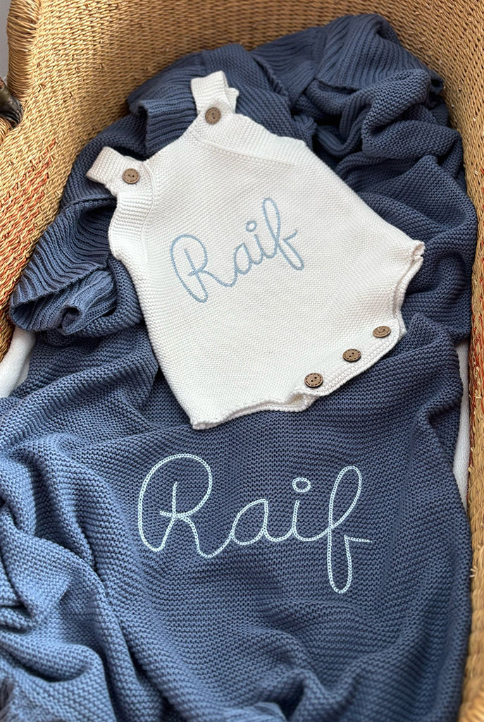 Knitted romper